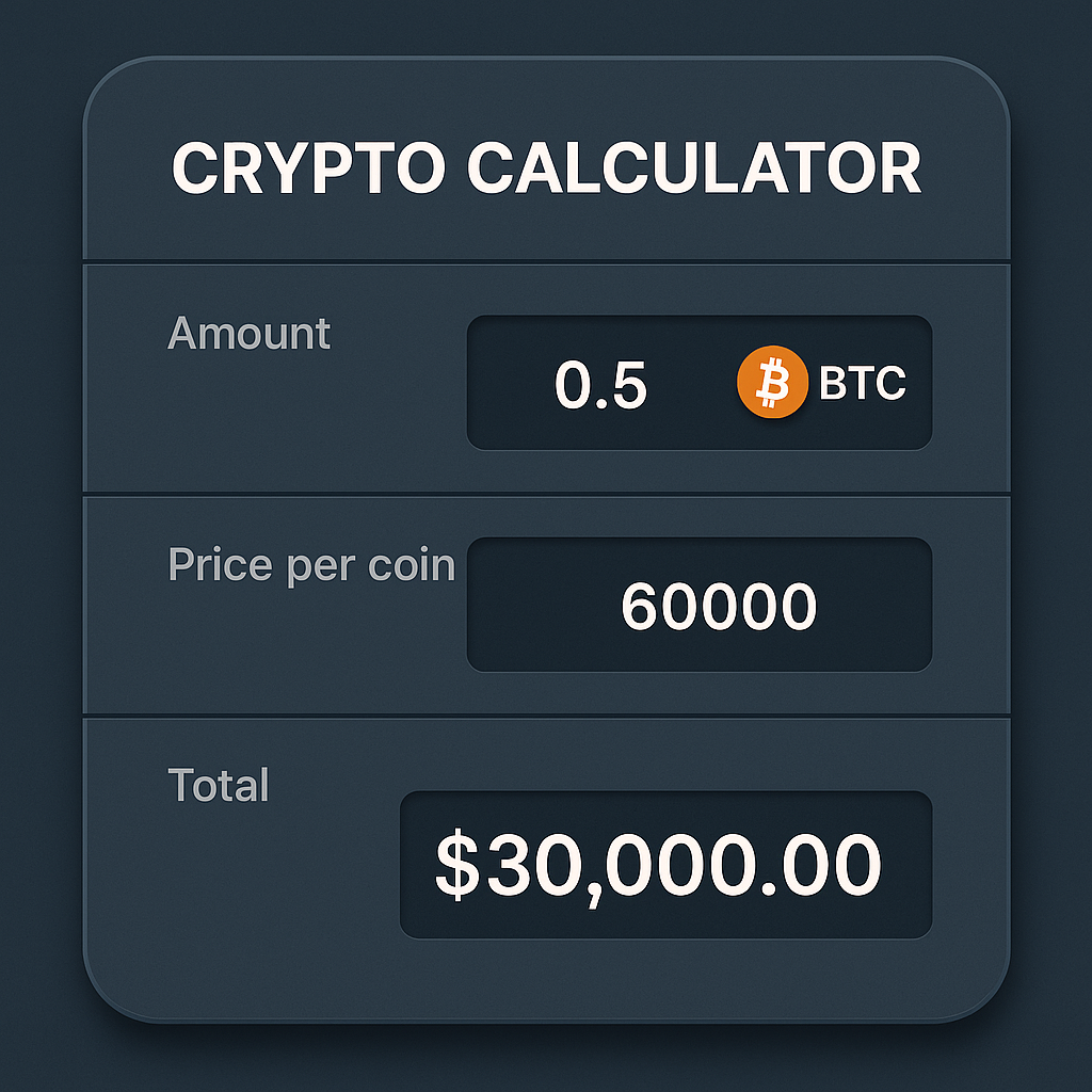 Simulasi Calculator Crypto